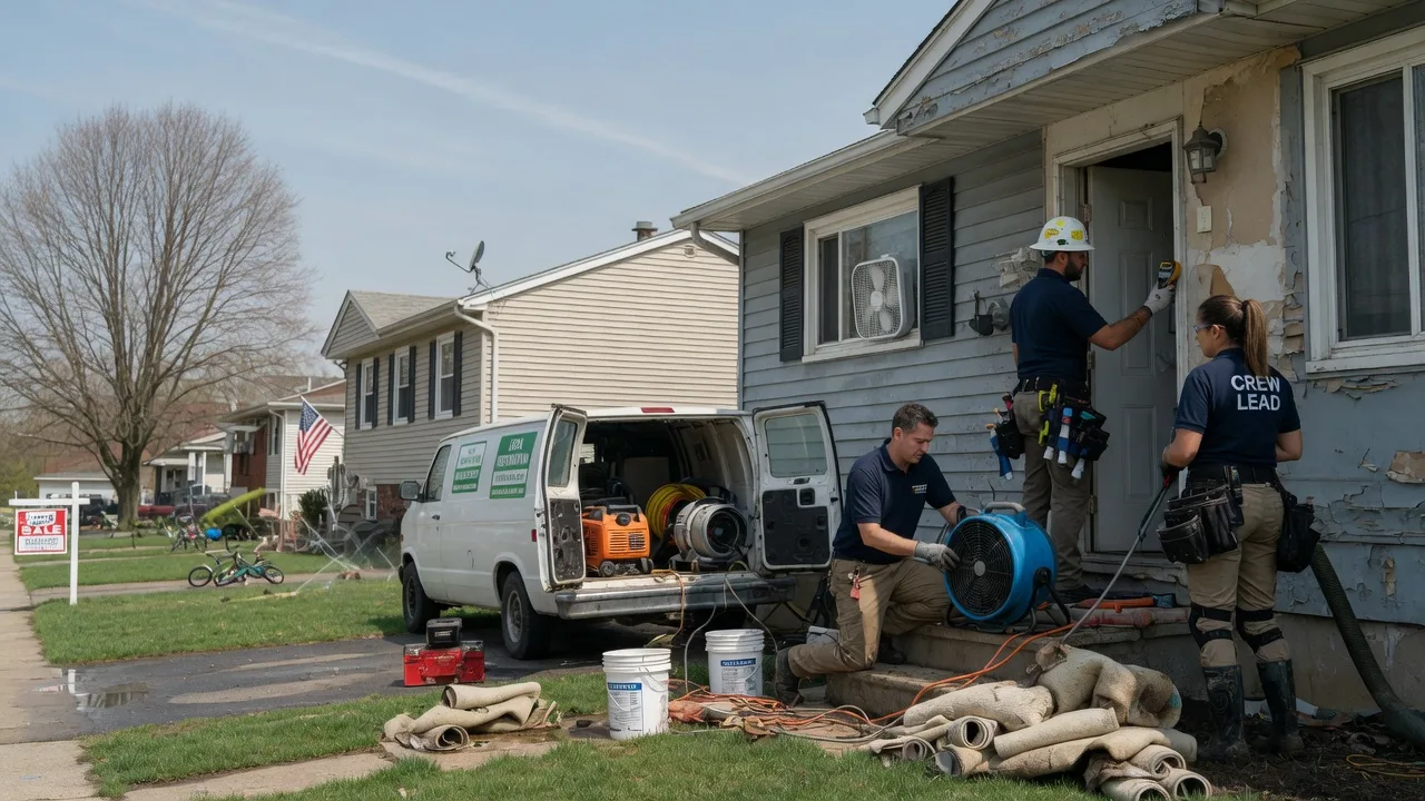 Flood Cleanup in Cammal, PA near me